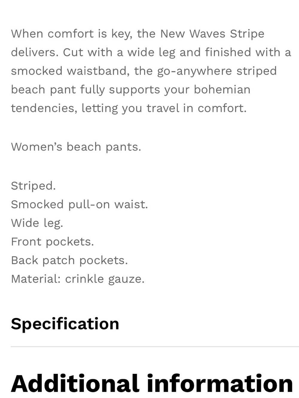 Billabong New Waves Beach Pant - Picture 9 of 9